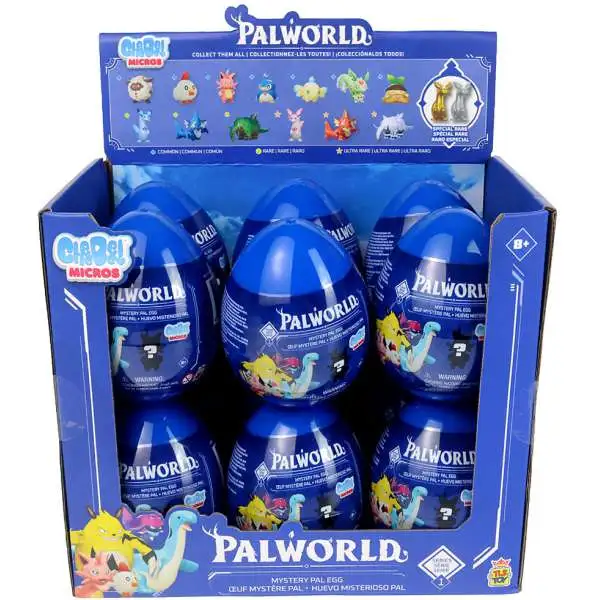 Palworld CheeBee Micro Figure Pal Egg Mystery Box [12 Packs] (Pre-Order ships August)