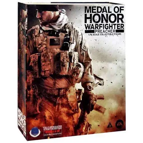 Medal of Honor Warfighter Play Arts kai Preacher Action FIgure