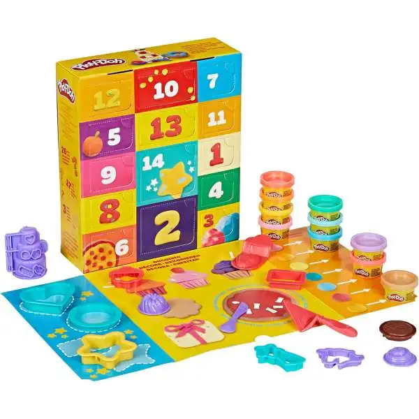 Play-Doh Countdown Calendar Playset [17 Cans & 26 Tools]