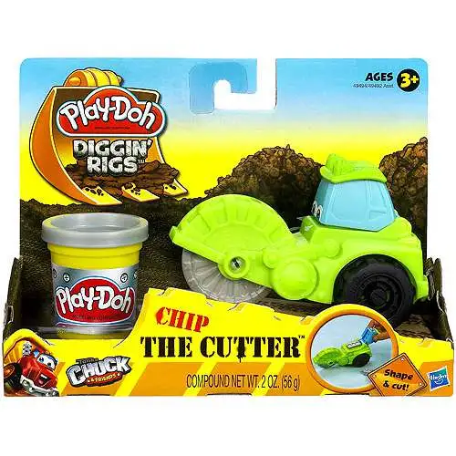 Play-Doh Tonka Chuck & Friends Diggin' Rigs Chip The Cutter Playset [Damaged Package]