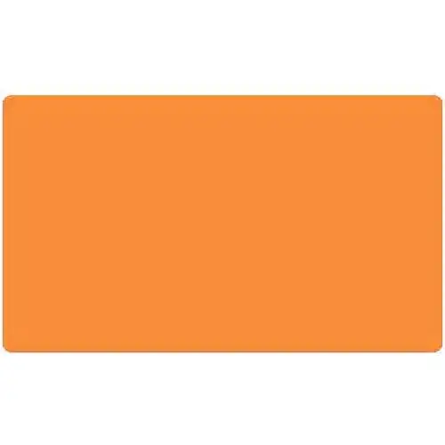 Card Supplies Orange 12-Inch x 24-Inch Play Mat