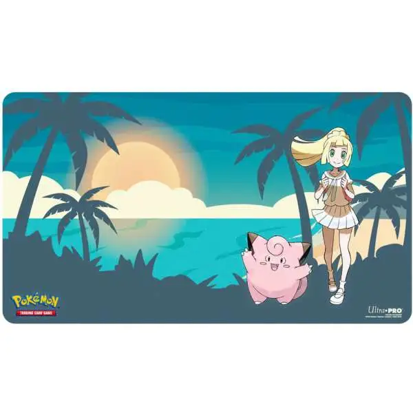 Ultra Pro Pokemon Trading Card Game Lillie and Clefairy Playmat (Pre-Order ships September)