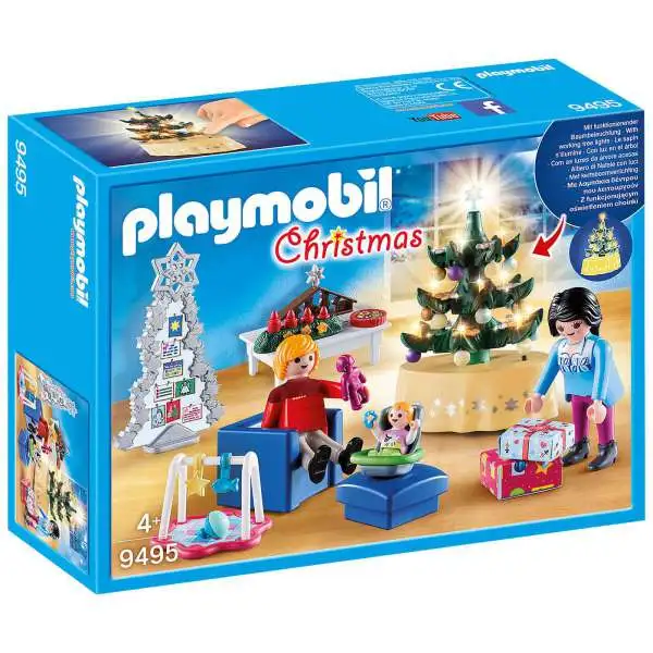 Playmobil Christmas Living Room Set #9495