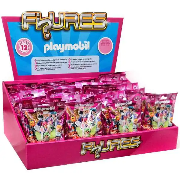 Playmobil Figures Series 12 Pink Mystery Box [48 Packs]