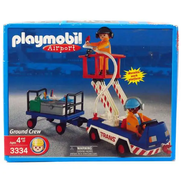 Playmobil Airport Ground Crew Set #3334