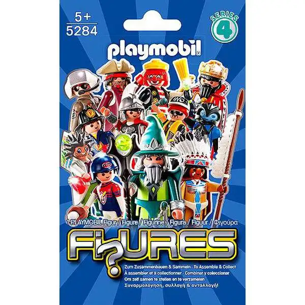 Playmobil Figures Series 4 Blue Mystery Pack