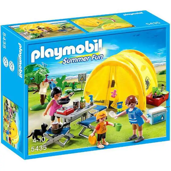 Playmobil Summer Fun Family Camping Trip Set #5435
