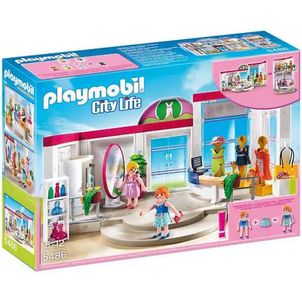 Playmobil City Life Clothing Boutique Set #5486