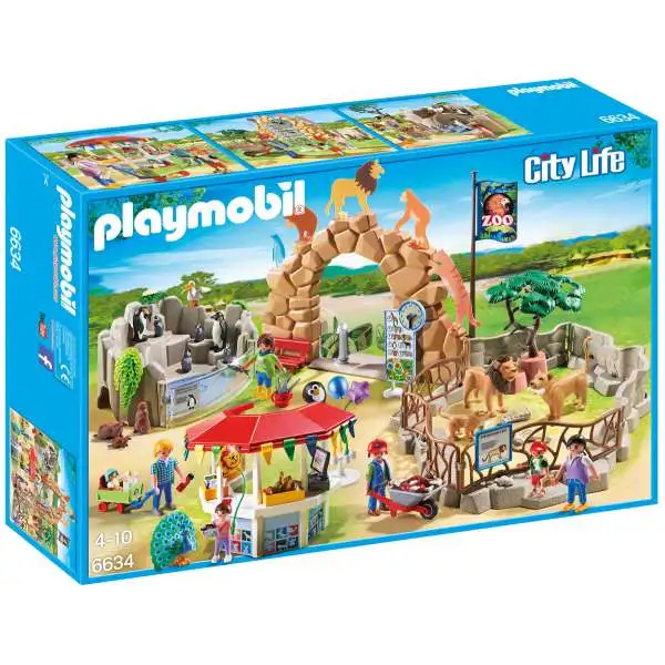 Playmobil City Life Large City Zoo Set