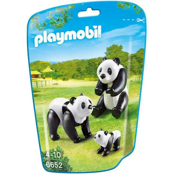 Playmobil City Life Panda Family Set #6652