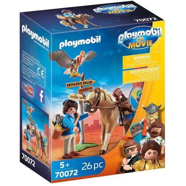 Playmobil The Movie Marla with Horse Set #70072