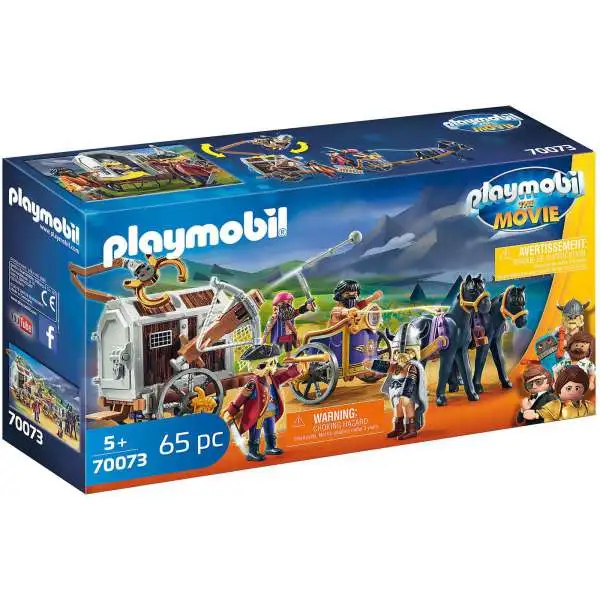 Playmobil The Movie Charlie with Prison Wagon Set #70073