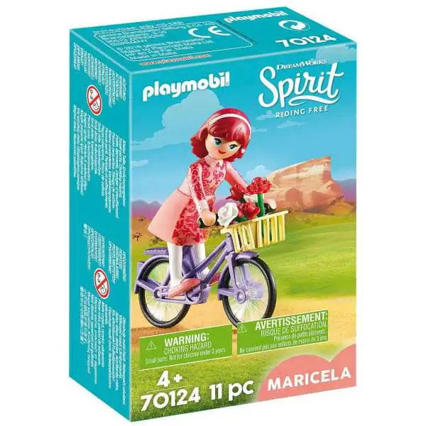 Playmobil Spirit Riding Free Maricela with Bicycle Set #70124