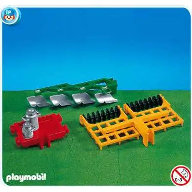 Playmobil Farm Tractor Equipment Set #7723