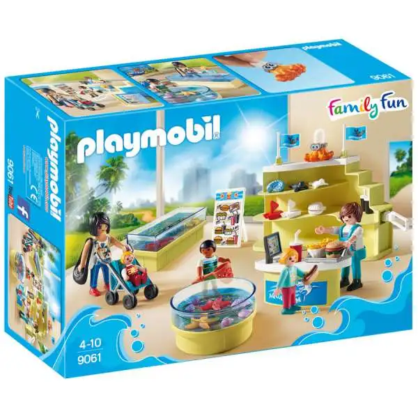 Playmobil Family Fun Aquarium Shop Set #9061