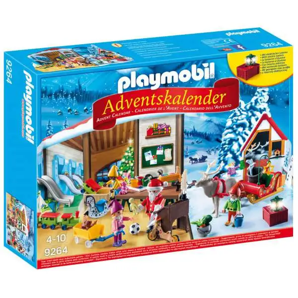 Playmobil Advent Calendar Santa's Workshop Set #9264