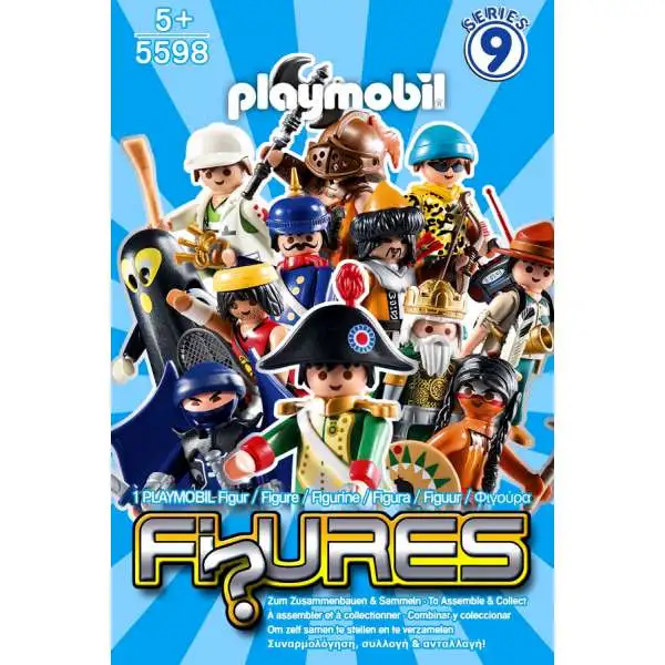 Playmobil Figures Series 9 Blue Mystery Box [48 Packs]