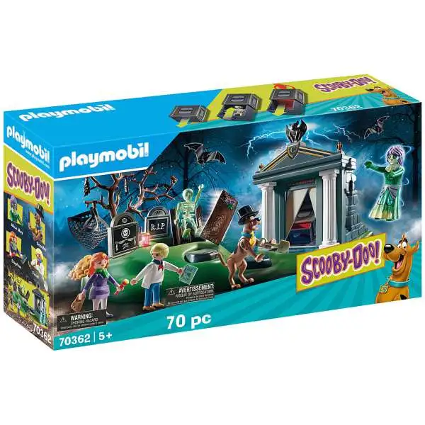 Playmobil Scooby-Doo! Adventure in the Cemetery Set #70362 [Damaged Package]