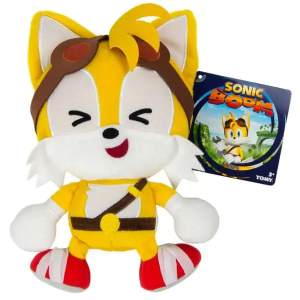 Sonic The Hedgehog Sonic Boom Emoji Tails 8-Inch Plush [Cute]