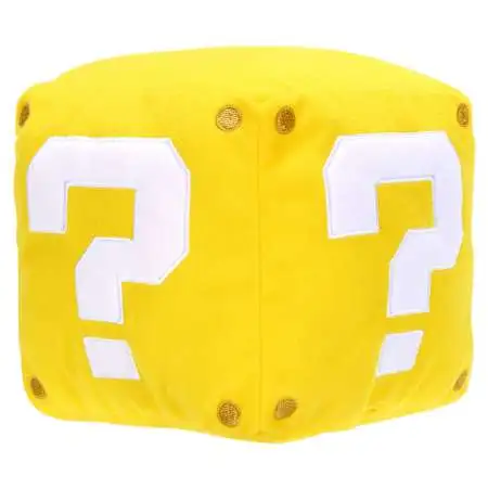 Super Mario Question Coin Box 5-Inch Plush [with Sound FX]