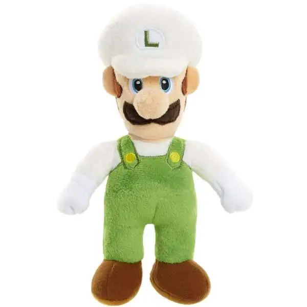 World of Nintendo Super Mario Fire Luigi 7-Inch Plush