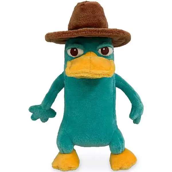 Disney Phineas & Ferb Agent P Exclusive 10-Inch Mini Bean Bag Plush [Perry the Platypus]
