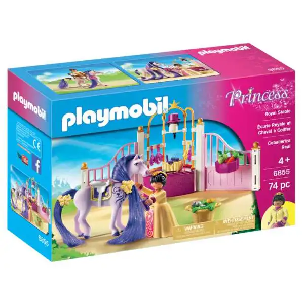 Playmobil Princess Royal Stable Set #6855