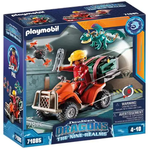Playmobil Dragons The Nine Realms Icaris Quad Set #71085