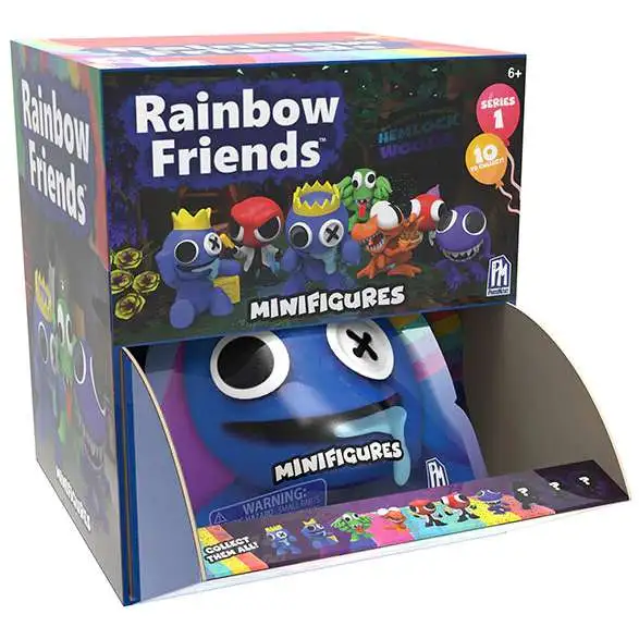 Mavin  OFFICIAL Rainbow Friends Mystery Bag Mini Figure, Blue Sit
