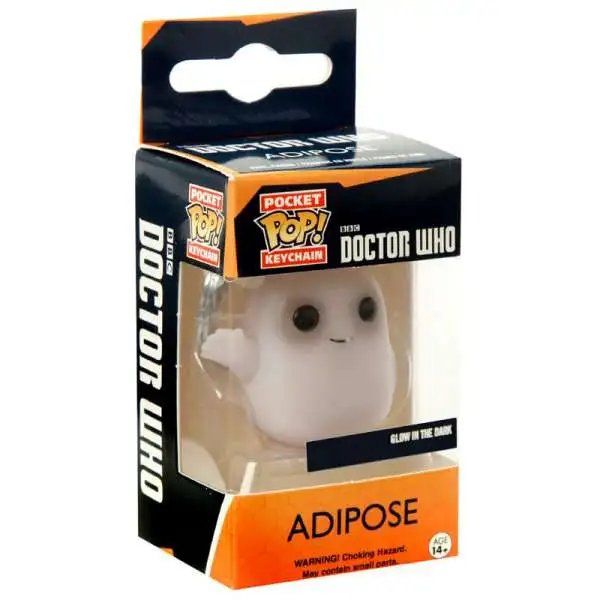 Funko Doctor Who Pocket POP! Adipose Exclusive Keychain [Glow In The Dark]