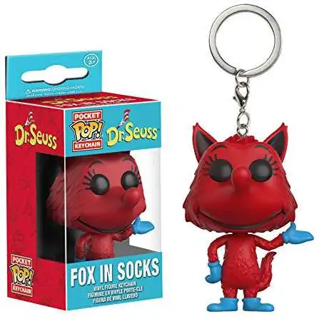 Funko Dr. Seuss Pocket POP! Fox in Socks Keychain