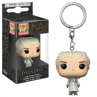Funko Game of Thrones Pocket POP! Daenerys Targaryen Keychain [White Coat]