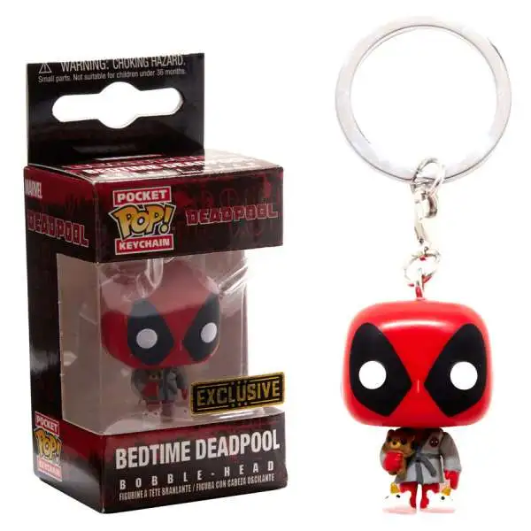 Funko Marvel Pocket POP! Bedtime Deadpool Exclusive Keychain