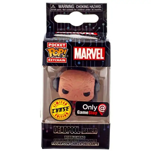 Funko Marvel Pocket POP! Deadpool Exclusive Keychain [Gamer, Chase]
