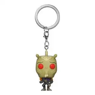 Funko Rick & Morty Pocket POP! Krombopulos Michael Exclusive Keychain [Damaged Package]