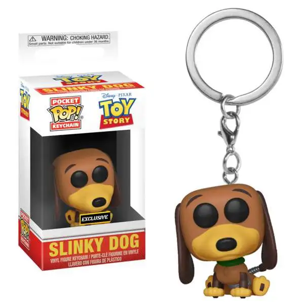 Funko Disney Pixar Toy Story Pocket POP Slinky Dog Exclusive Funko Disney Pixar Toy Story Pocket POP Slinky Dog Exclusive