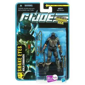GI Joe Pursuit of Cobra Snake Eyes Action Figure [Tornado Kick]