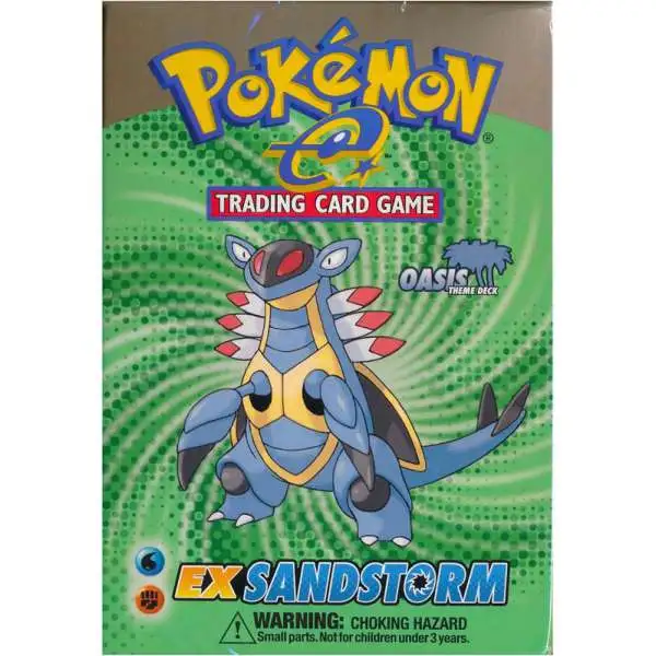 Pokemon EX Sandstorm Oasis Theme Deck