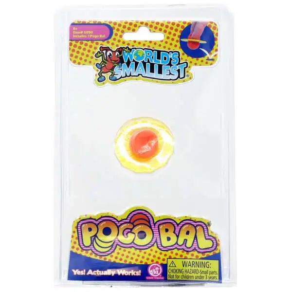 World's Smallest Pogo Ball RANDOM COLOR!