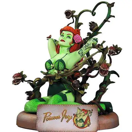 DC Batman Bombshells Poison Ivy Statue [Color Version, Opened & Inspected]
