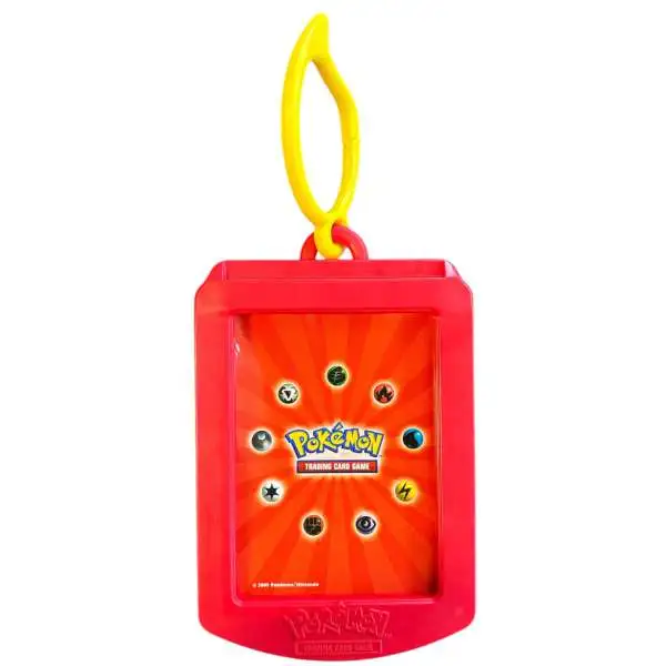 Pokemon Burger King Red Trading Card Holder