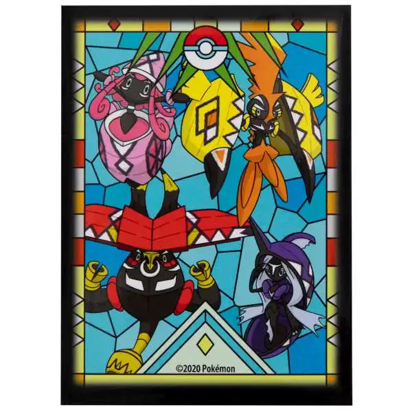 Pokemon Trading Card Game Island Guardian Stained Glass Exclusive Card Sleeves [65 Count]