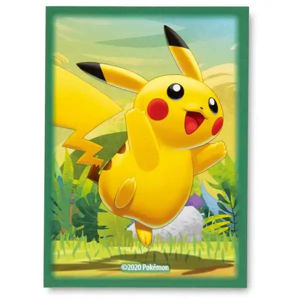 Pokemon Trading Card Game Pikachu Adventure Exclusive Card Sleeves [65 Count]