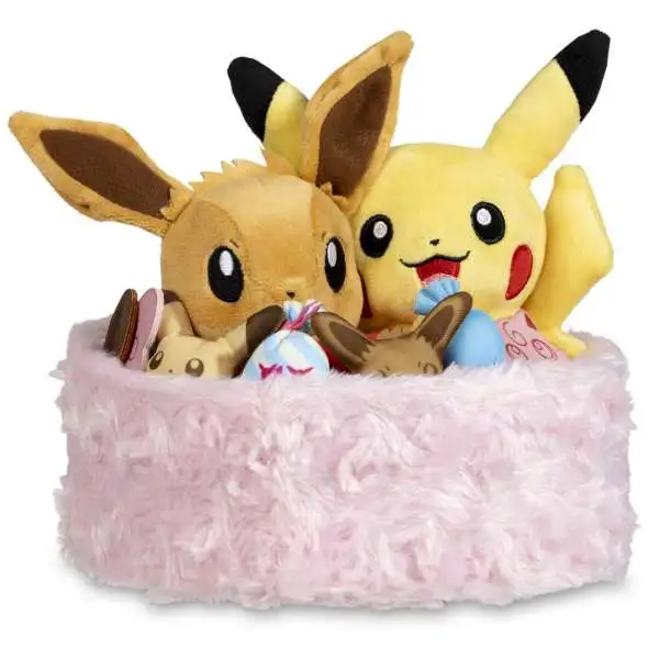 Pokemon Seasonal Celebrations Pikachu & Eevee Sweet Days Exclusive 7.75-Inch Plush