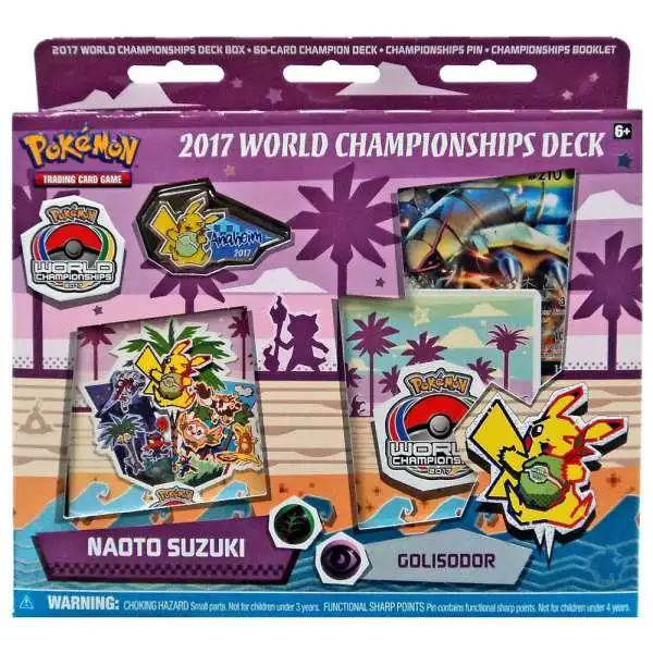 Pokemon 2017 World Championships Naoto Suzuki Deck [Golisodor]