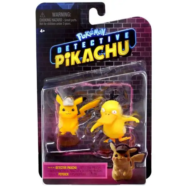 Pokemon Detective Pikachu & Psyduck Mini Figure 2-Pack
