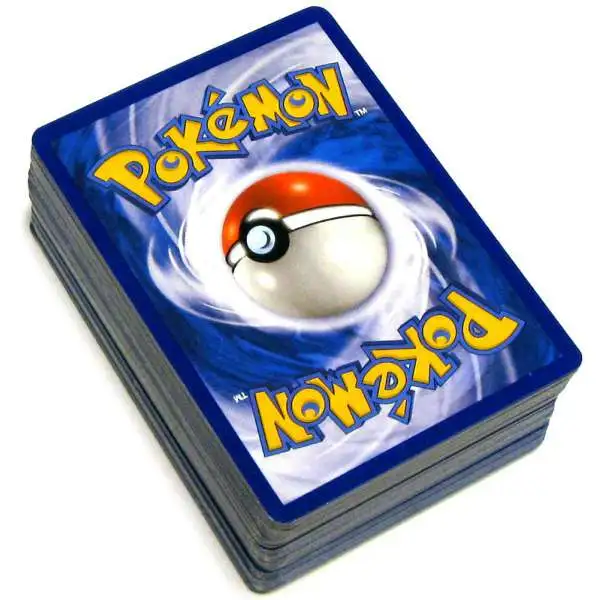 Pokemon Trading Card Game Lot of 100 + 5 Bonus Rares Single Cards