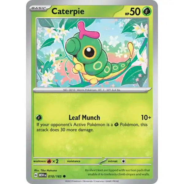 Pokemon Scarlet & Violet 151 Common Caterpie #10