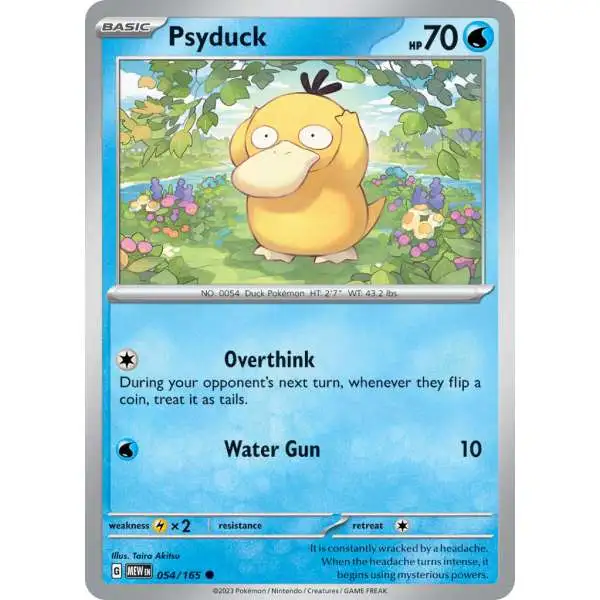 Pokemon Scarlet & Violet 151 Common Psyduck #54