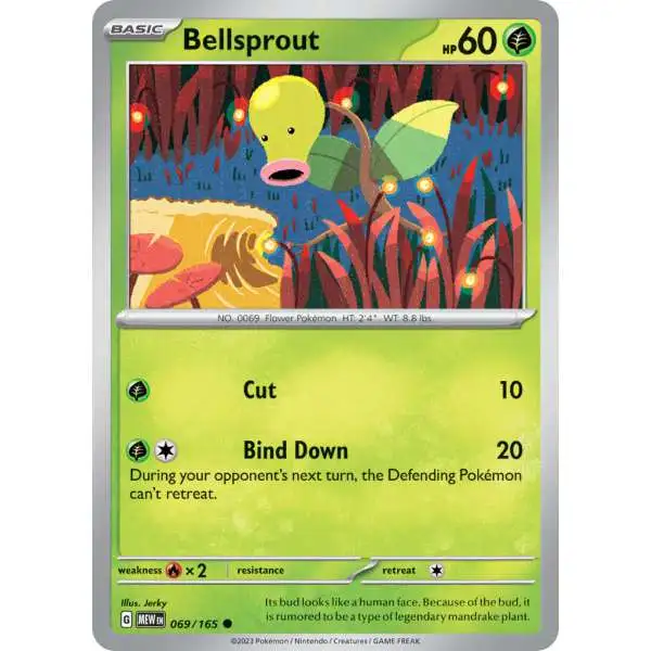 Pokemon Scarlet & Violet 151 Common Bellsprout #69